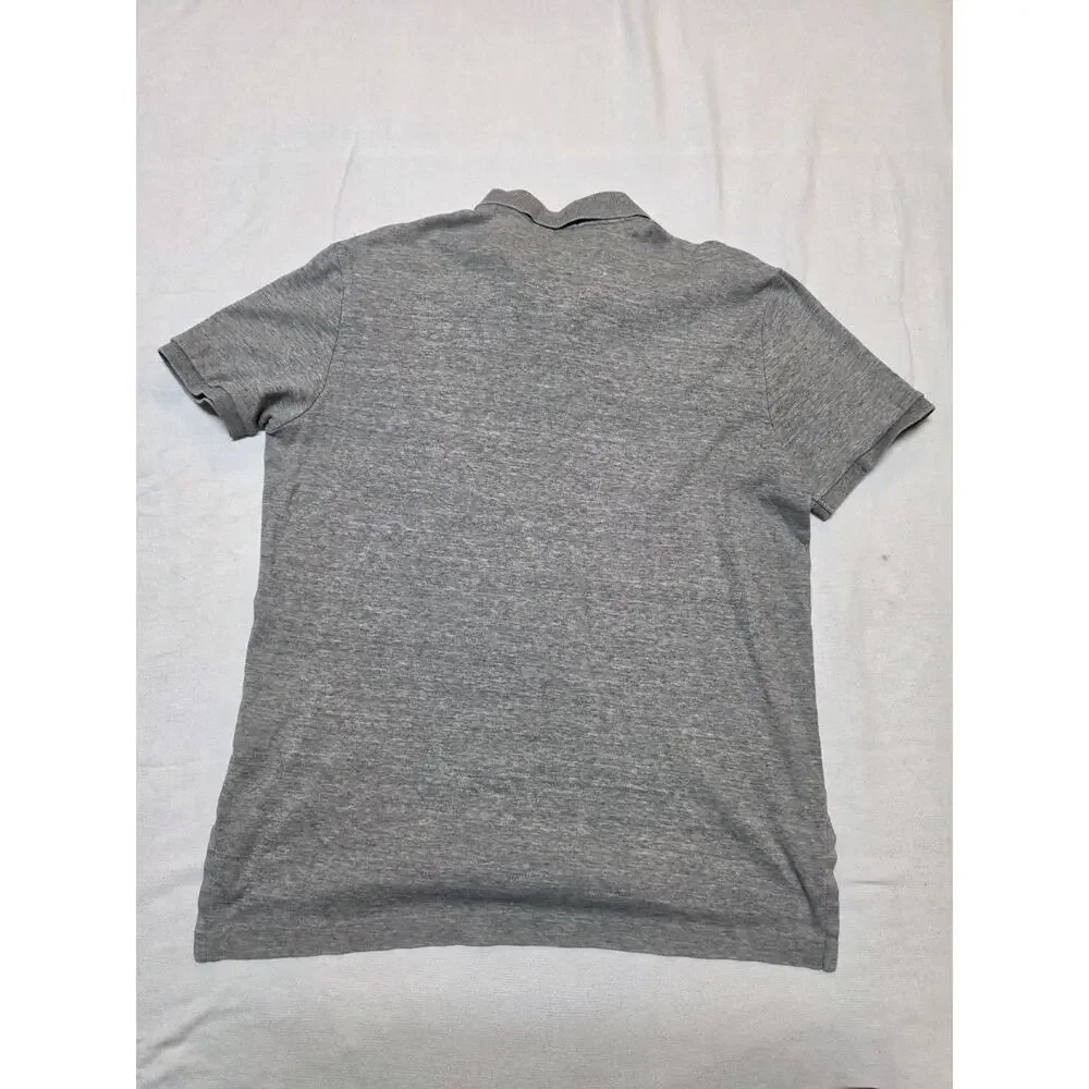 polo ralph lauren polo shirt Short Sleeve Grey Mens Size L